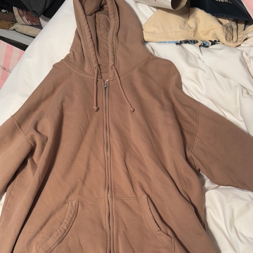 Brown Oversized Hoodie